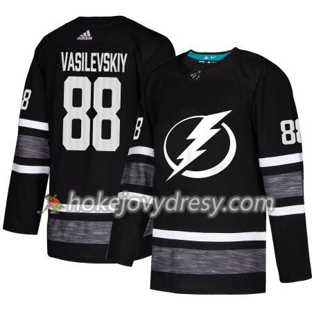 Pánské Hokejový Dres Tampa Bay Lightning Andrei Vasilevskiy 88 Černá 2019 NHL All-Star Adidas Authentic